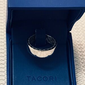 Tacori Platinum Men's 7mm Wedding Band Size 10.5